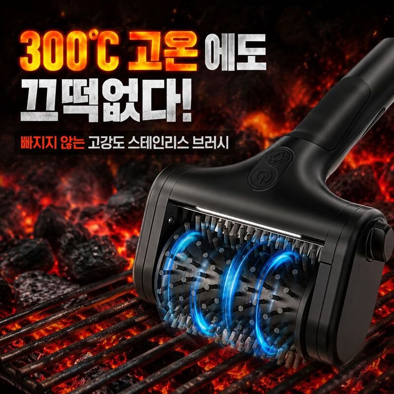 전동 그릴 브러시