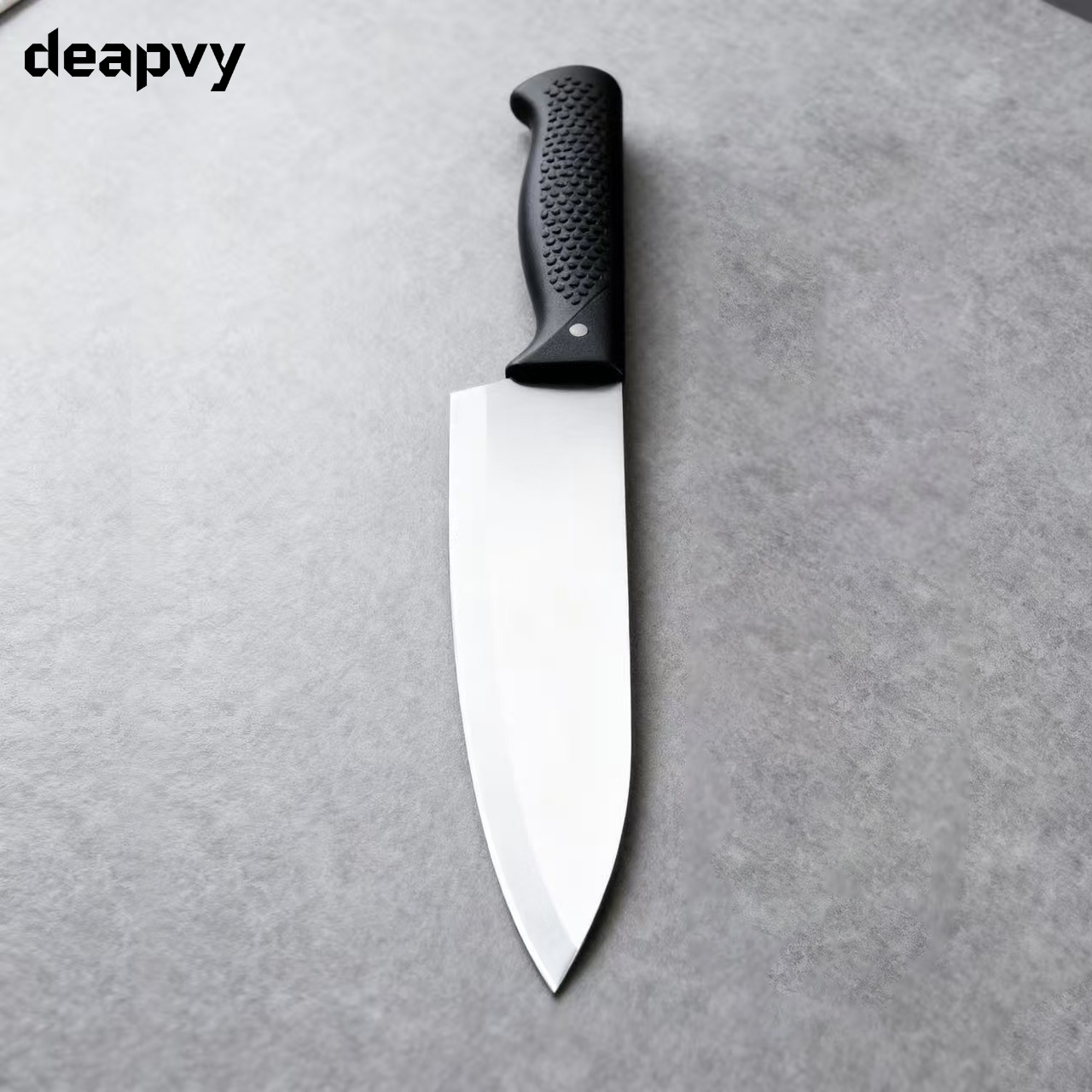 돼지 도살용 칼/뼈 두 개.