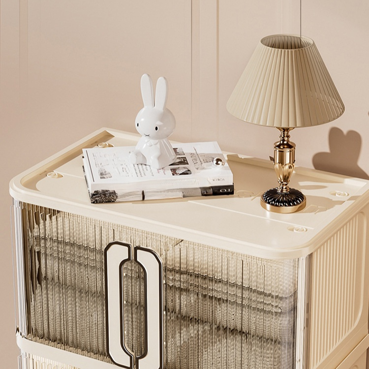 Foldable No-Installation Multi-Functional Storage Cabinet