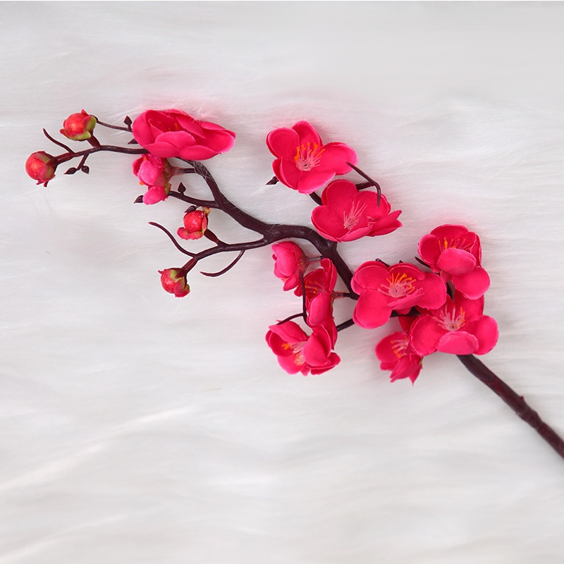 Artificial plum blossom branches