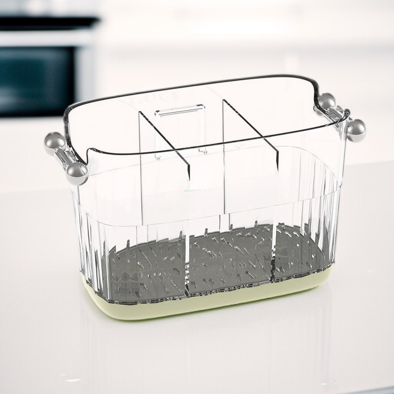 벽걸이형 고급 수저통 주방 신제품 물빠짐 수납통