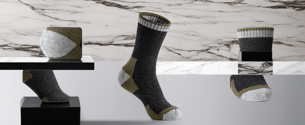 優質羊毛材質加厚襪細節圖