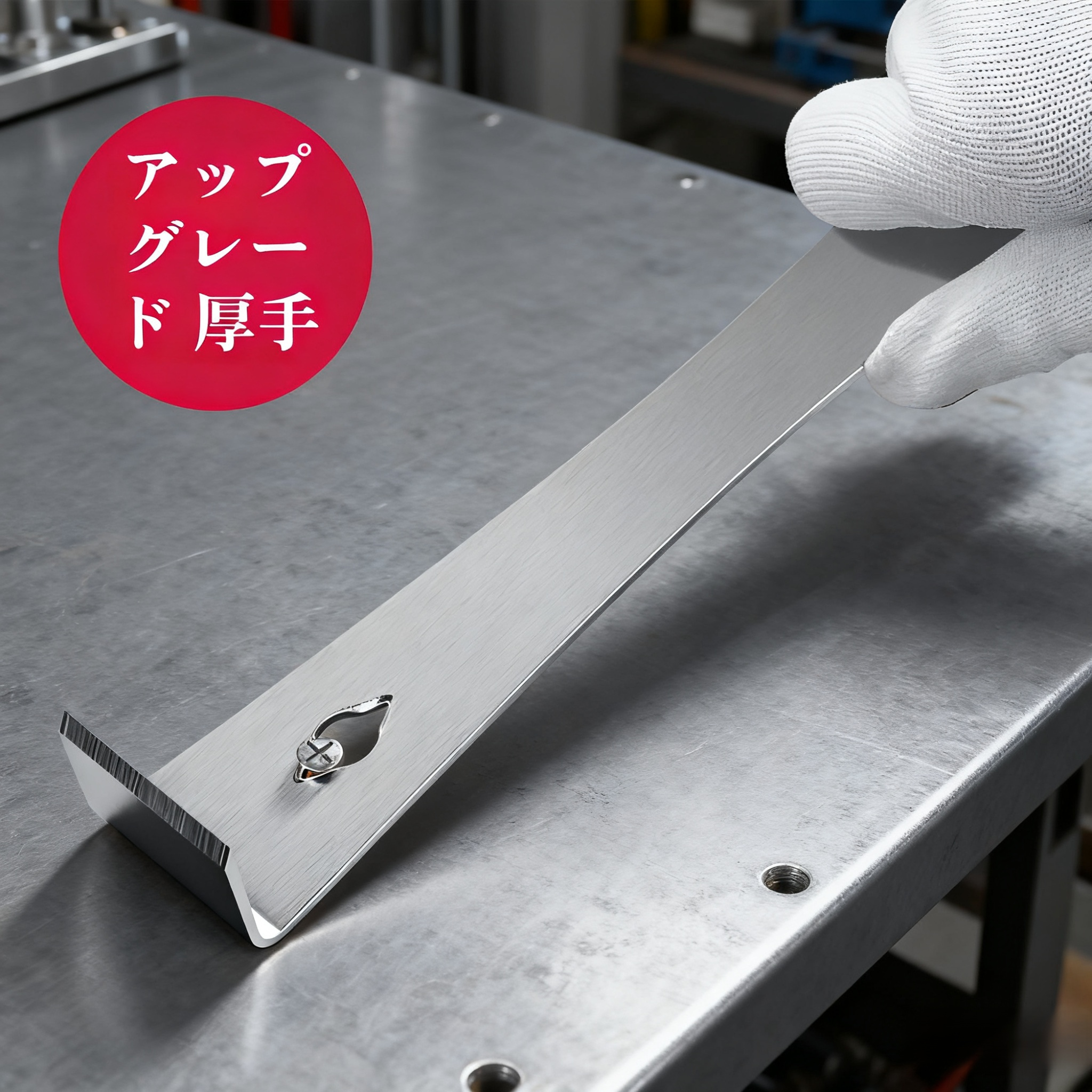 多機能ステンレス鋼バールの全体画像