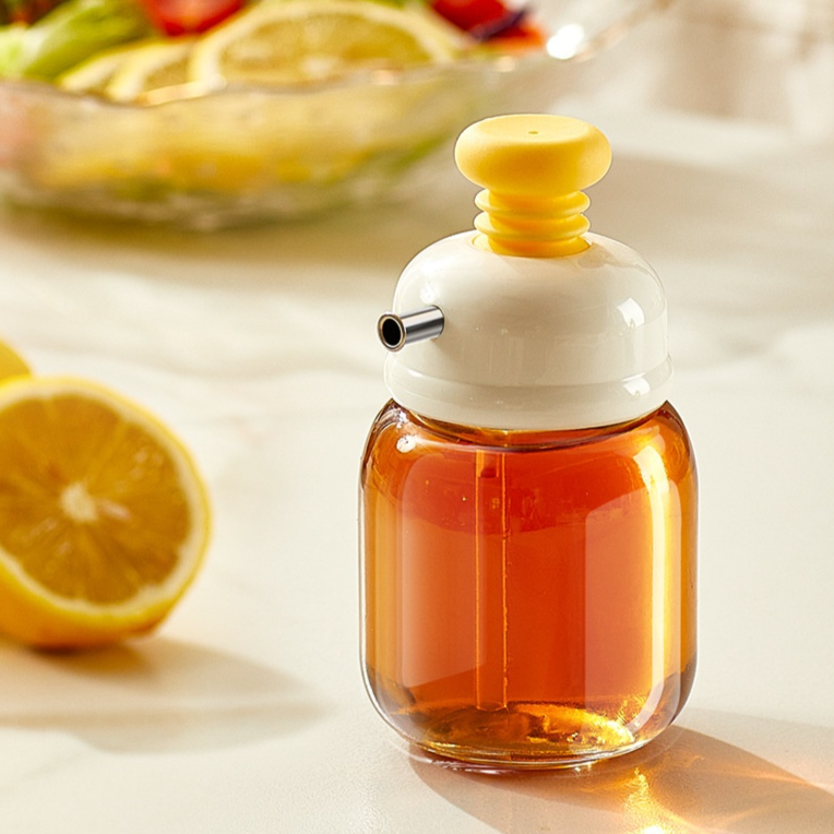 Oil Squeeze Bottle with Flow Control