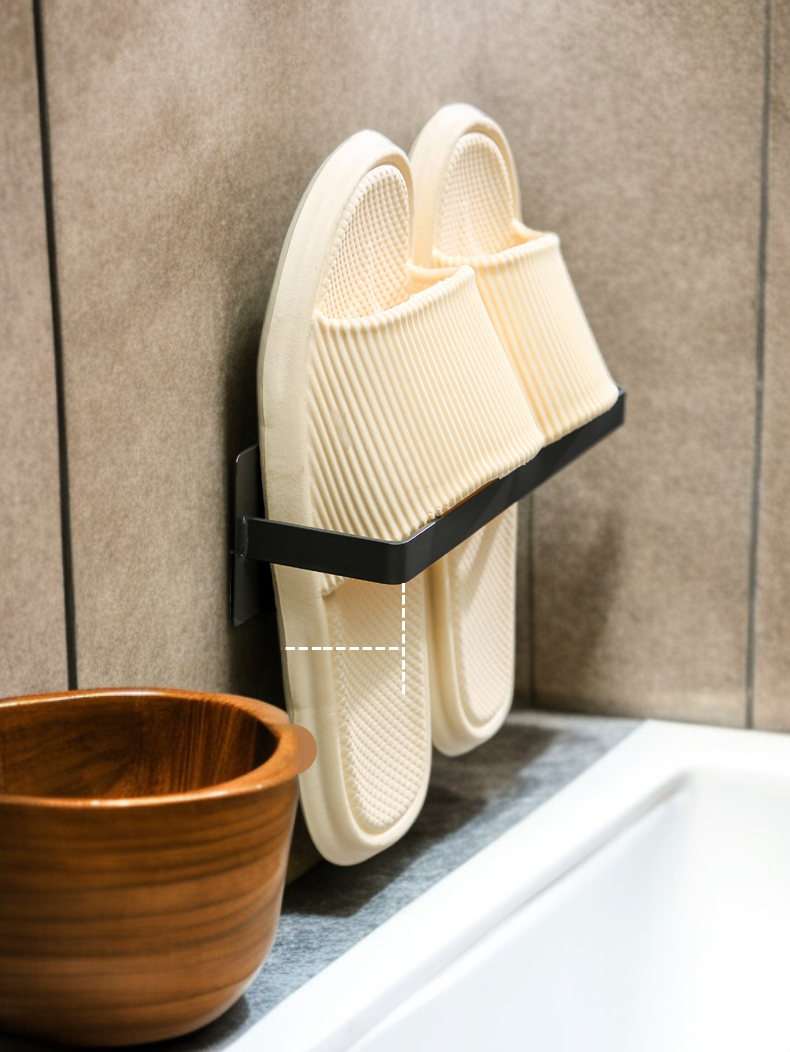 문 뒤 공간 활용 슬리퍼 정리함