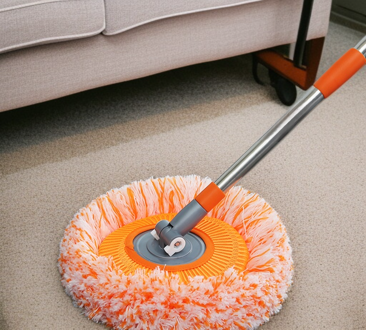 신축 회전식 밀대 기능 시연 이미지