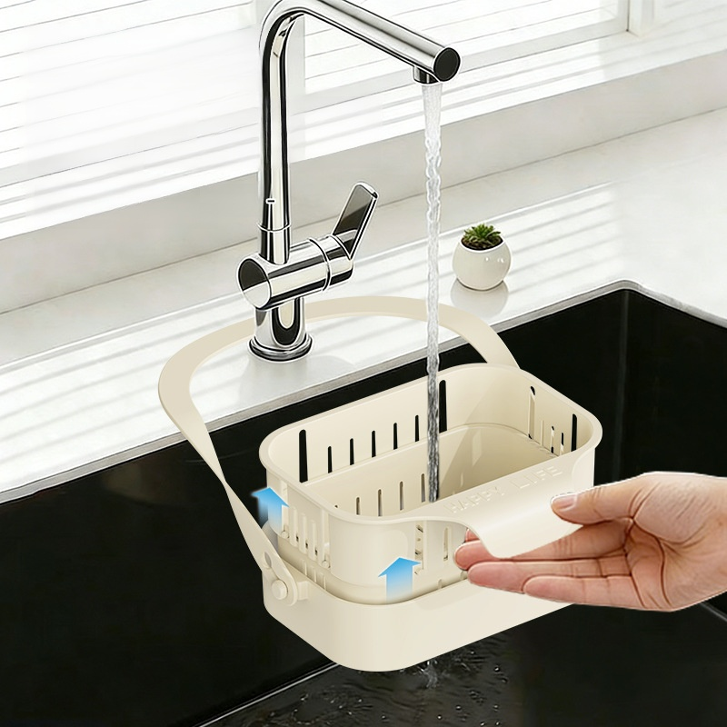 可掛式折疊伸縮瀝水籃