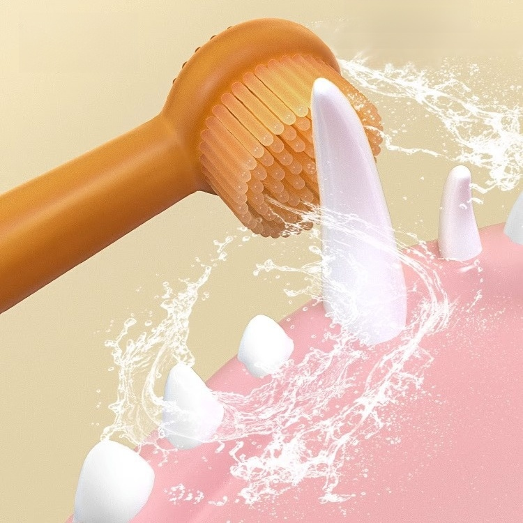Gentle Silicone Toothbrush for Pets