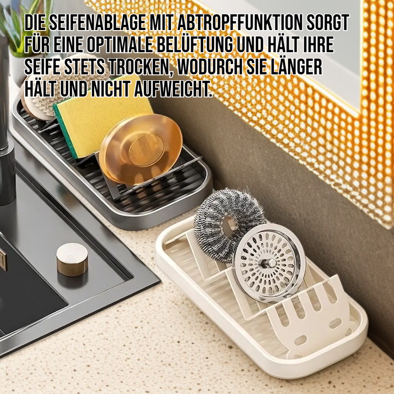 Seifenablage mit Abtropffunktion