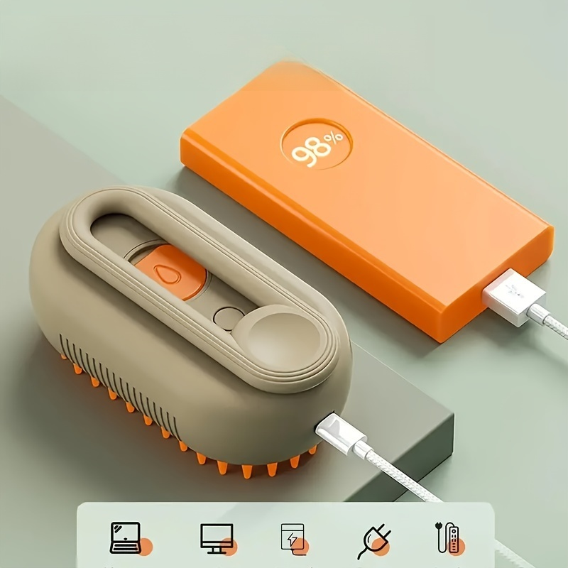 Neue 3-in-1 Dampf-Hundebürste