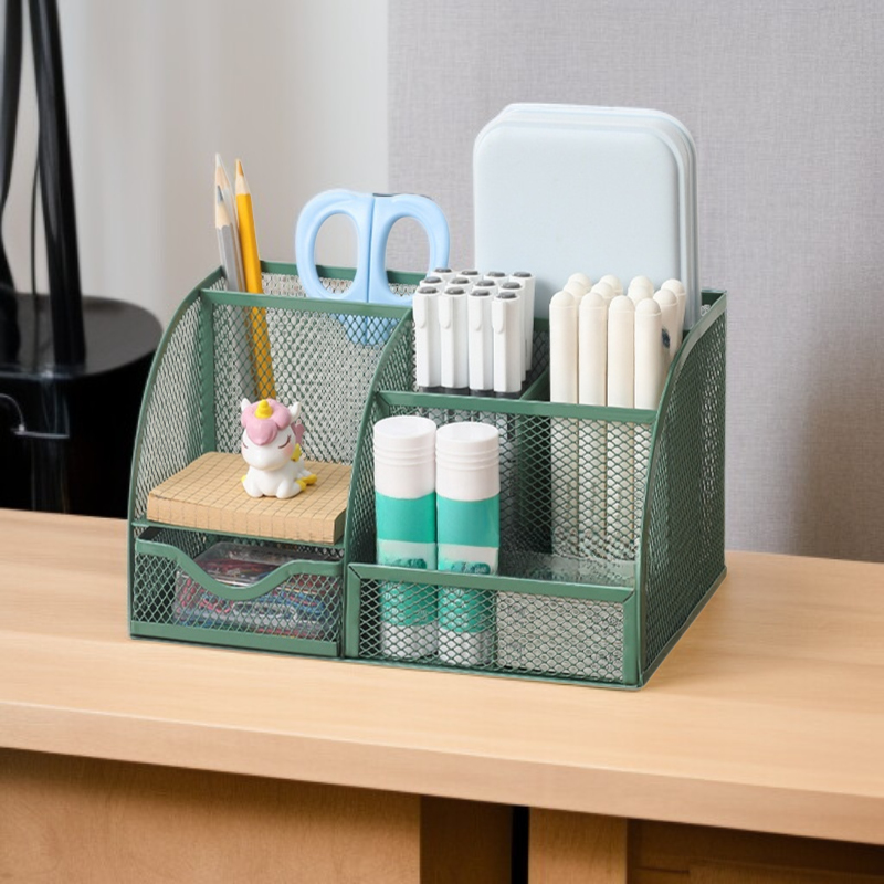 속이 뚫린 수납함