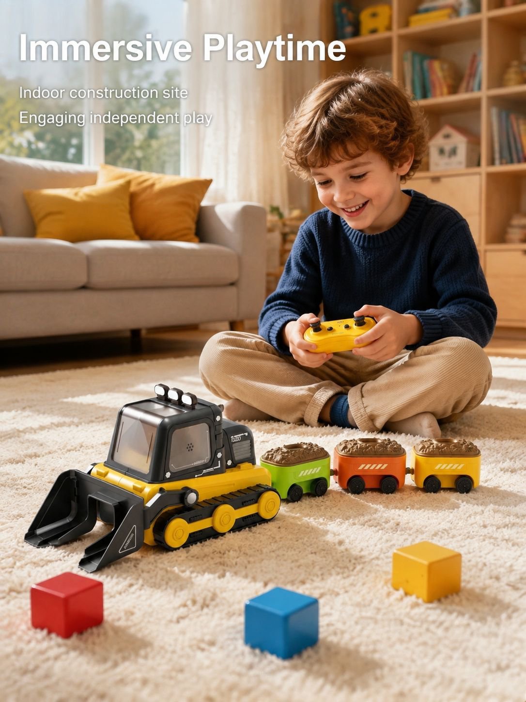 Remote Control Snake Electric Engineering Vehicle