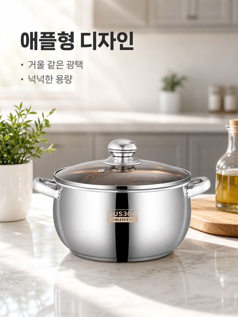 스테인리스 스틸 냄비