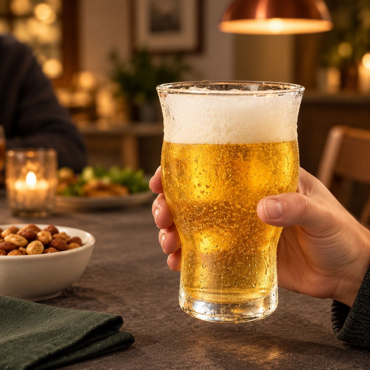 Wide Mouth Glass Beverage Cup