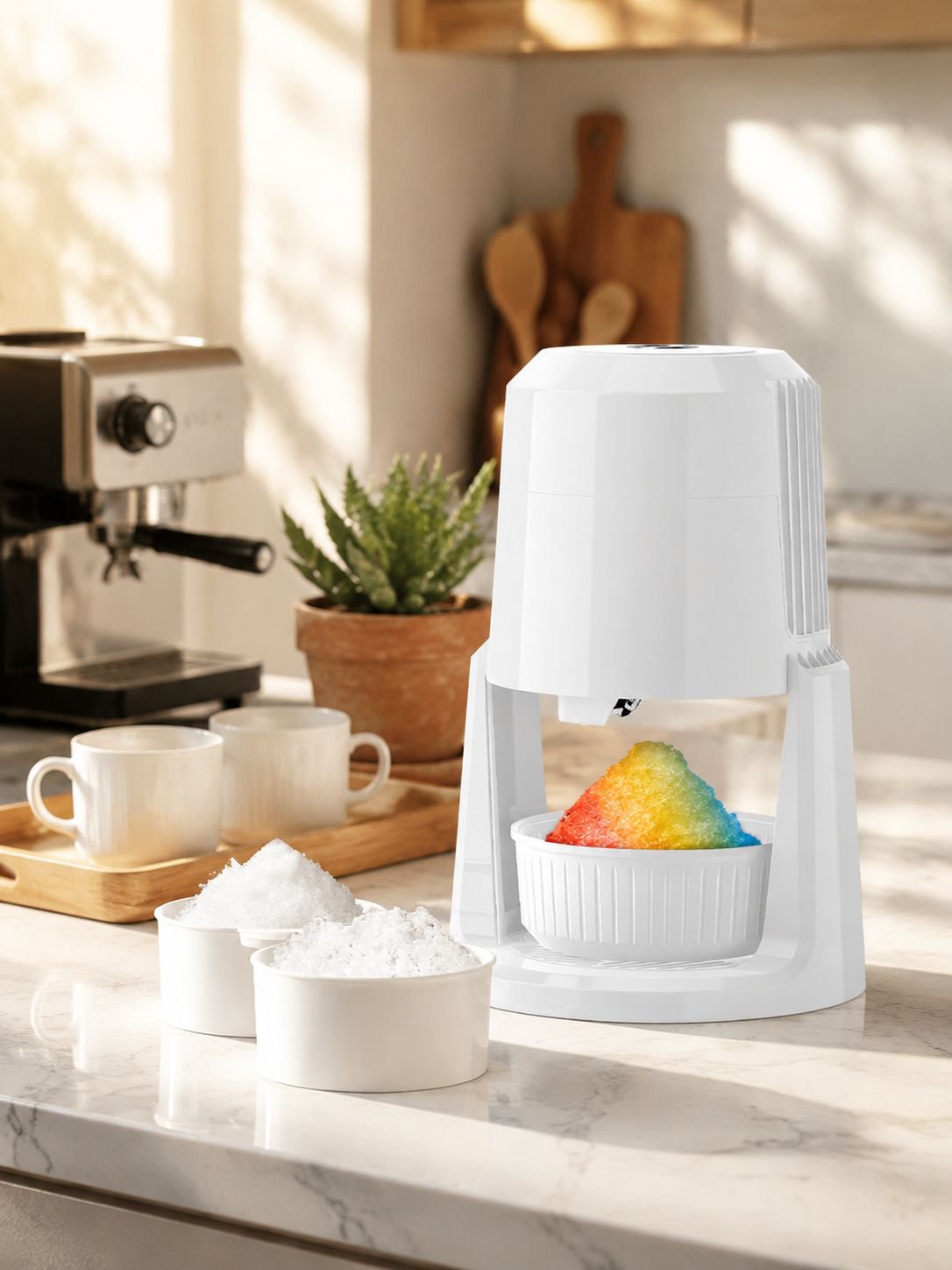 Easy-to-use JMY shaved ice maker for home and business