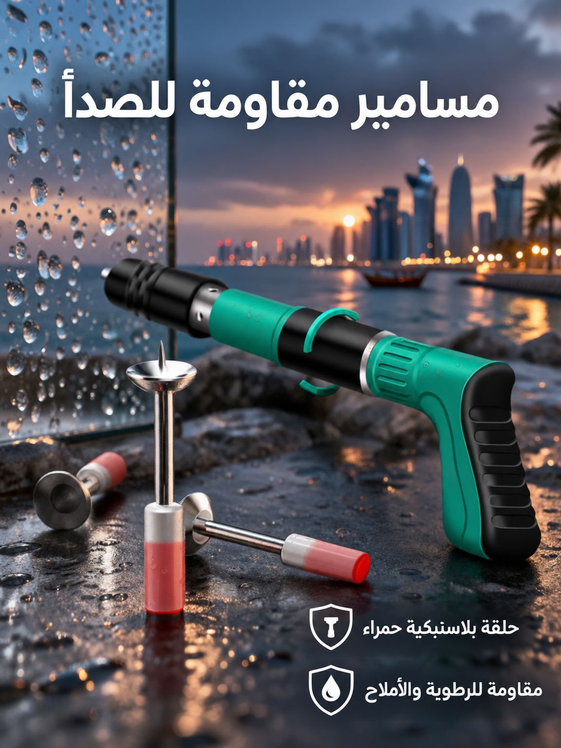 أداة تثبيت المسامير الصغيرة