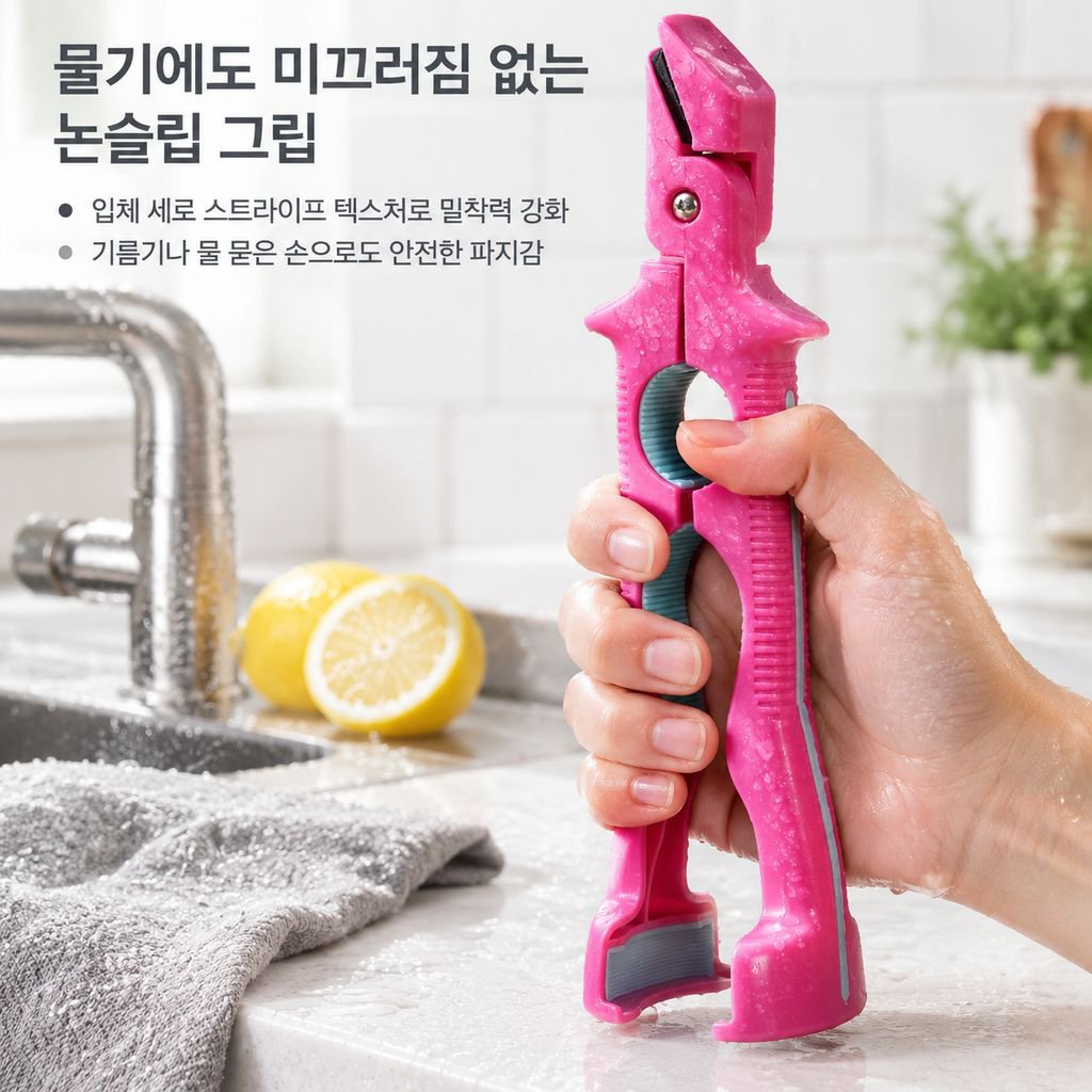 3세대 3in1 화상방지 그릇집게 주방 실리콘 미끄럼방지 접시리프터