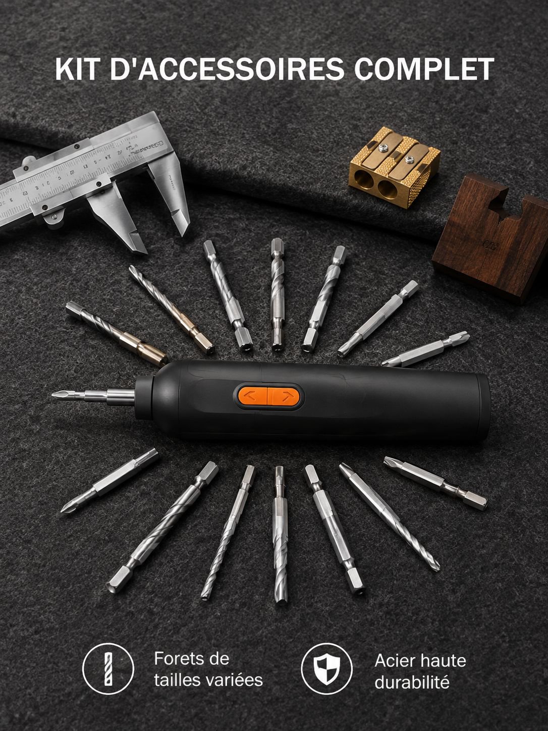 Ensemble de petite perceuse à main automatique multifonction
