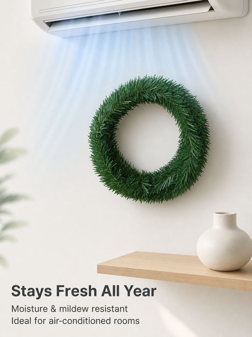 Christmas rattan decorations