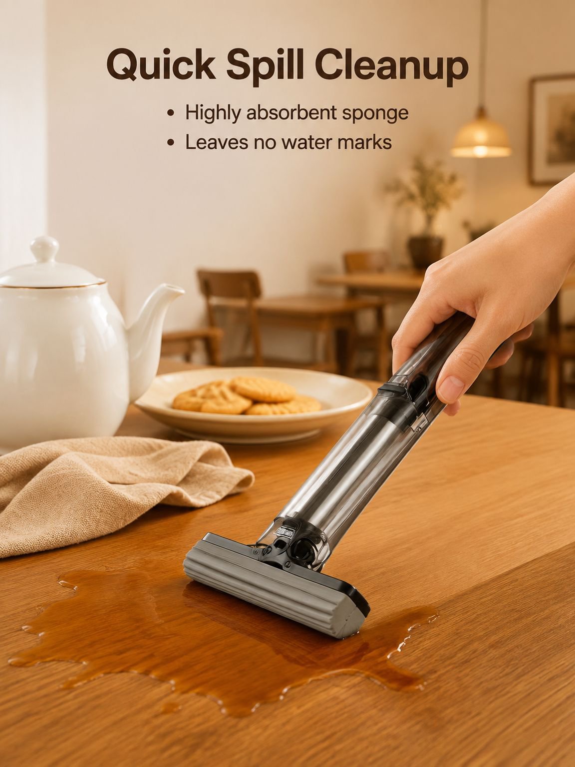Compact Wet  Dry Mini Mop