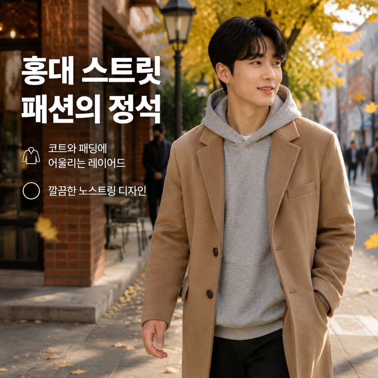 남성용 단색 후드 스웨트셔츠