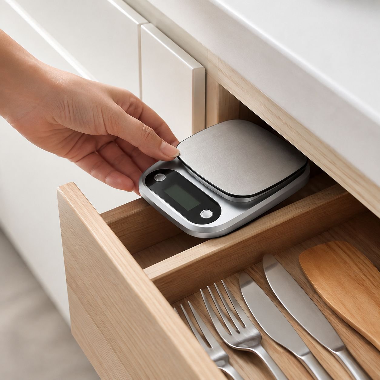 Compact design of Home Smart Nutrition Kitchen Scale