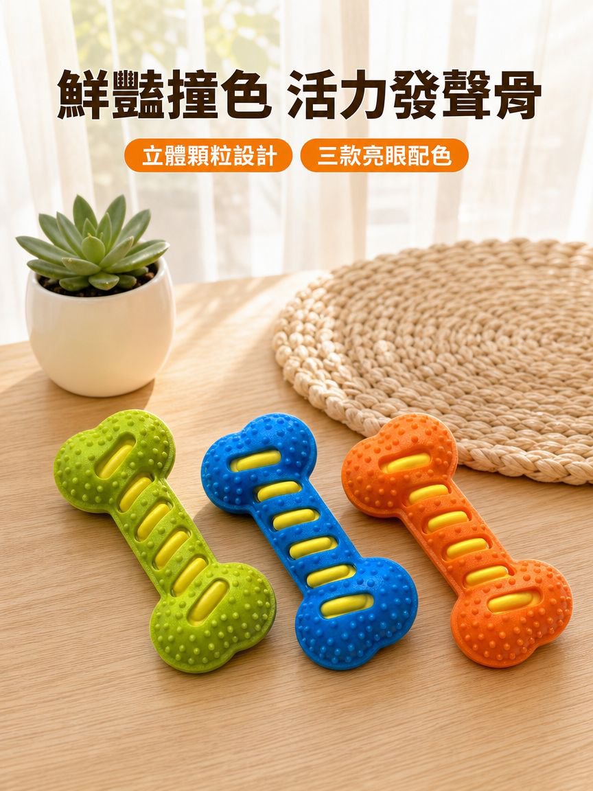 寵物咬咬發聲骨頭