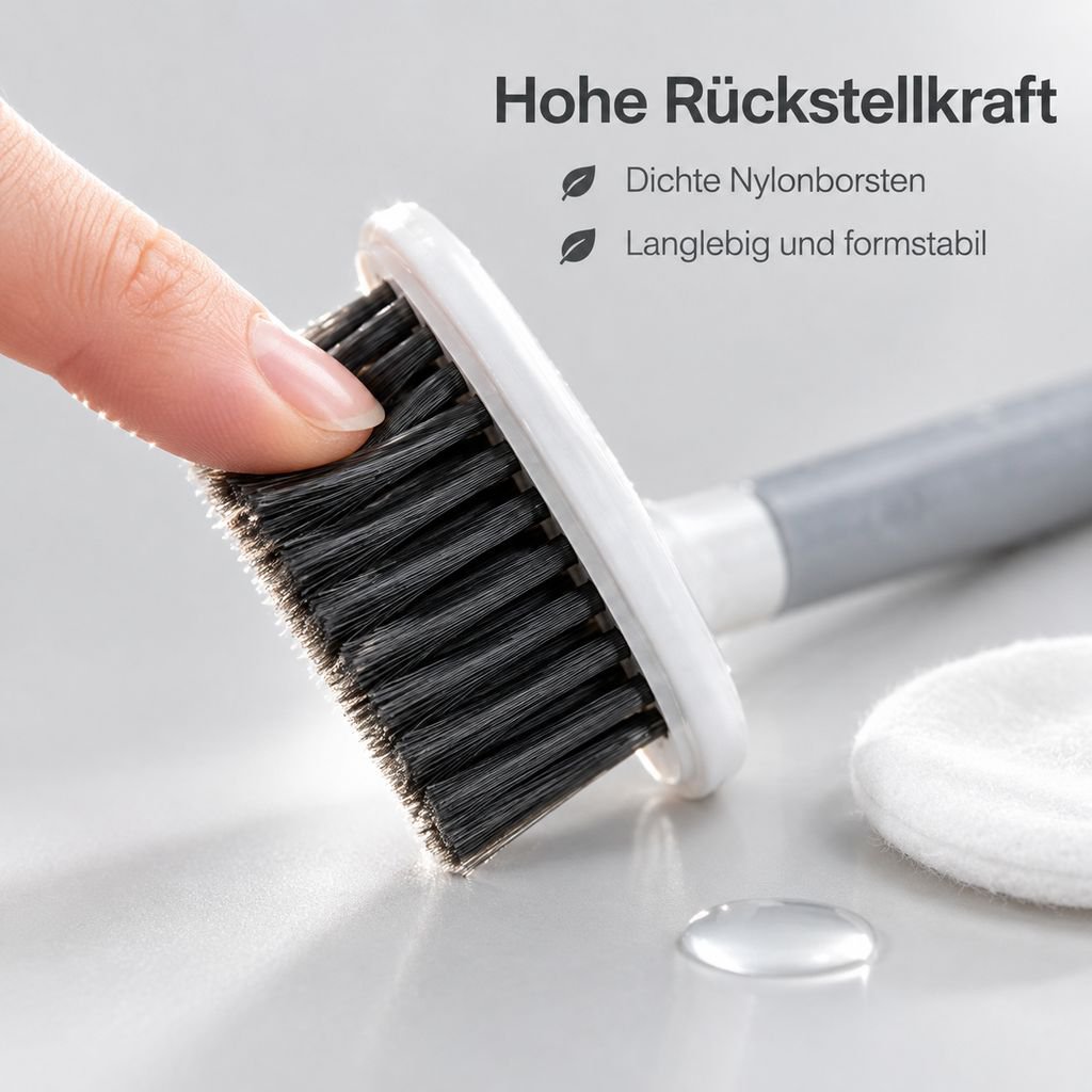 Multifunktionale Schuh- und Wäschebürste