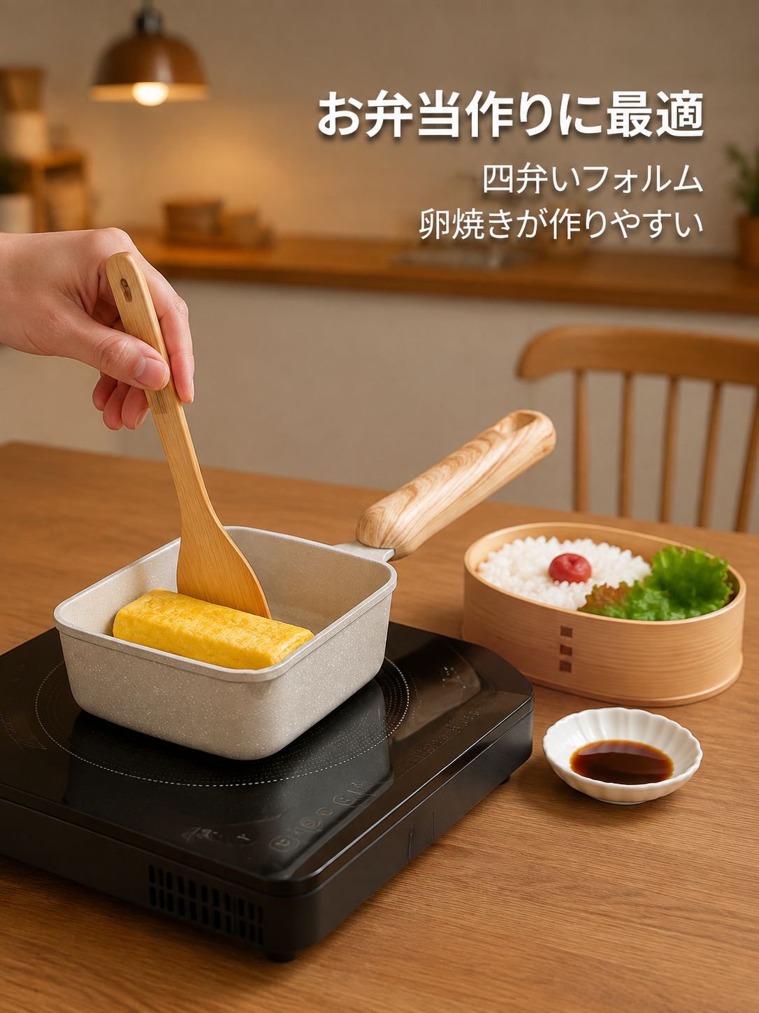 携帯用ミニエッグフライパン
