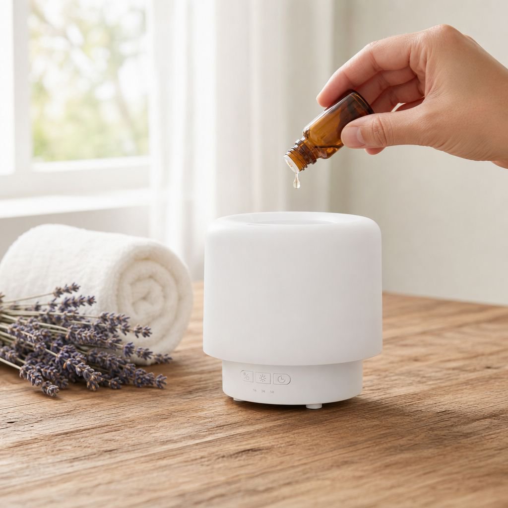 Colorful Light USB Aroma Diffuser Desktop Humidifier