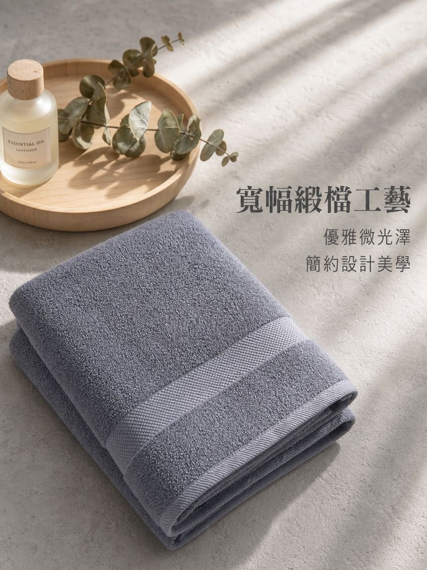 全棉柔軟浴巾