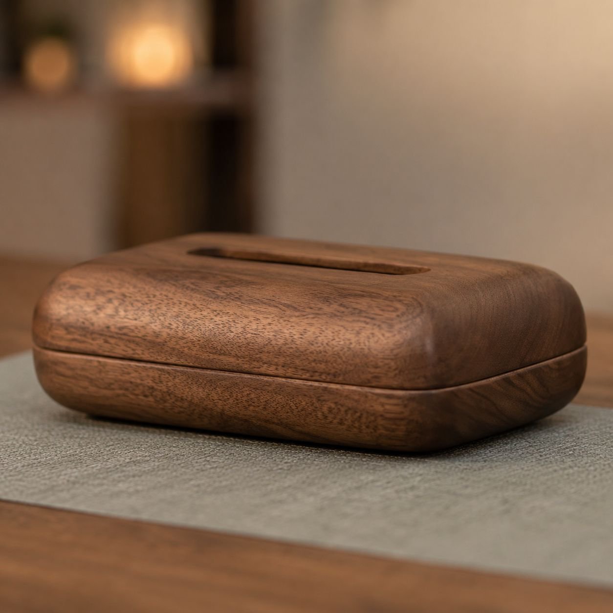 Elegant tissue holder for upscale restaurants