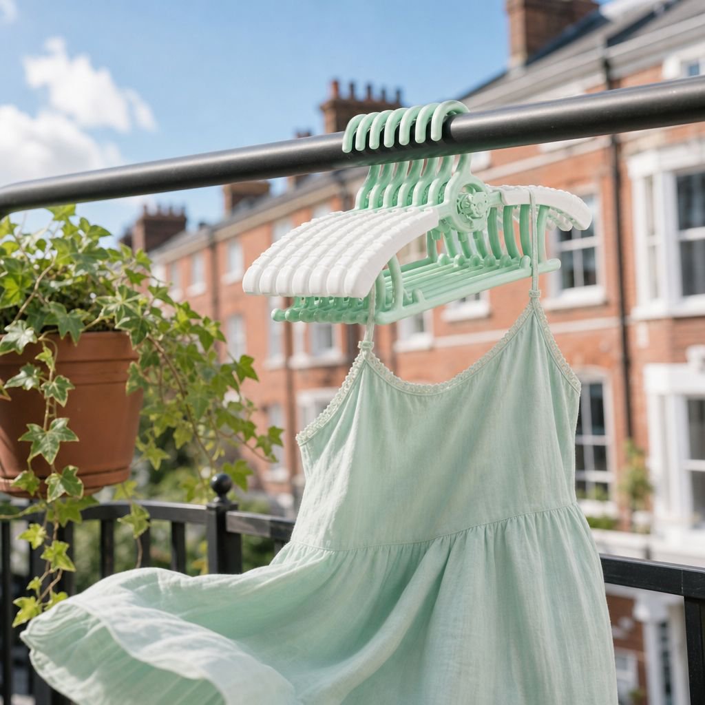 Space-saving sliding infant hanger for baby wardrobe
