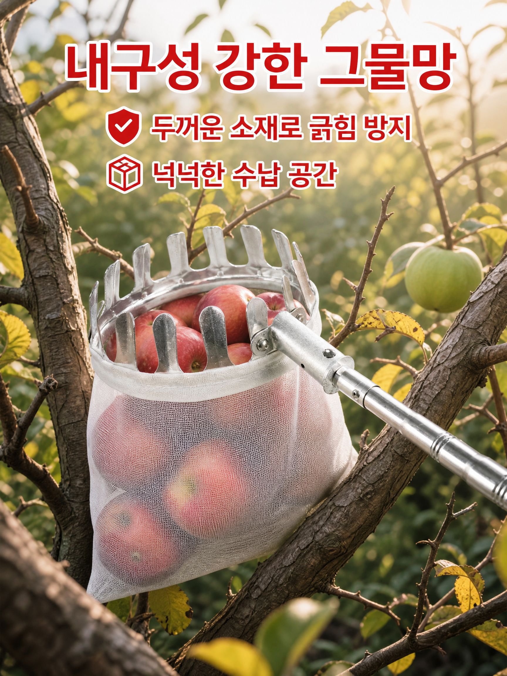 다기능 텔레스코픽 과일 따기