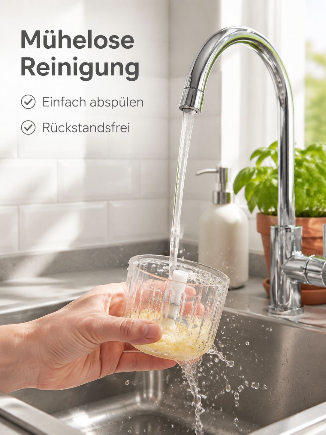 Multifunktionaler Knoblauchpresse für die Küche