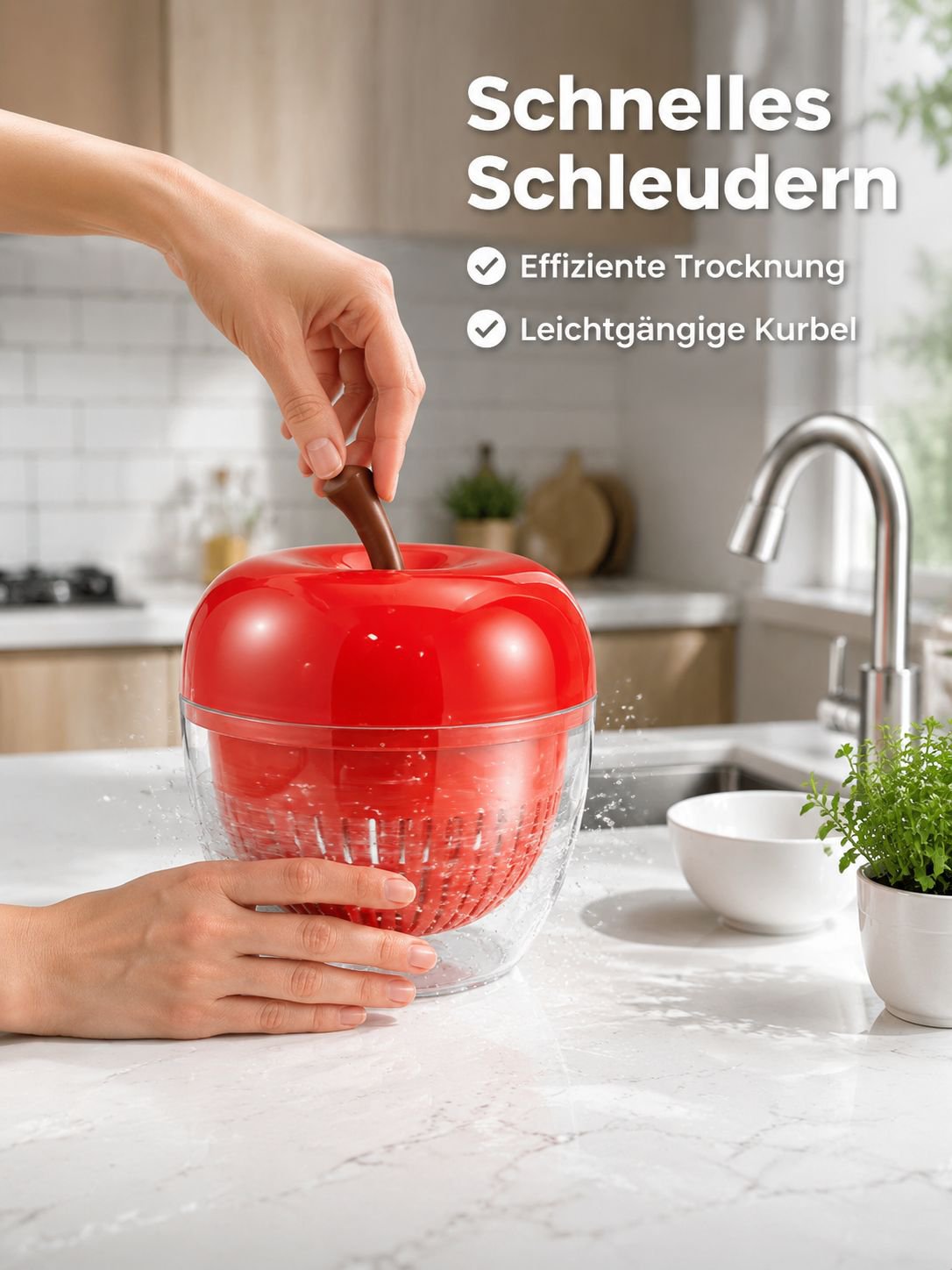 Küchen-Siebkorb für Obst und Gemüse