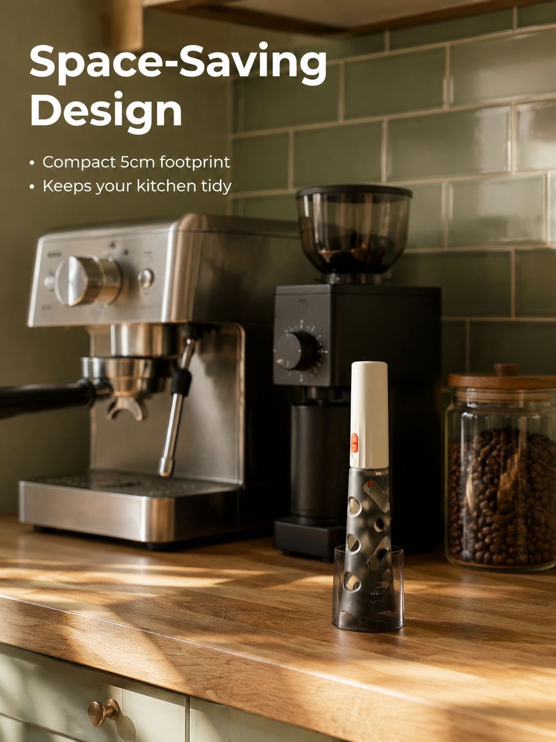 New electric coffee frother/milk frother/stirrer for home use, hands-free milk frother/stirrer.