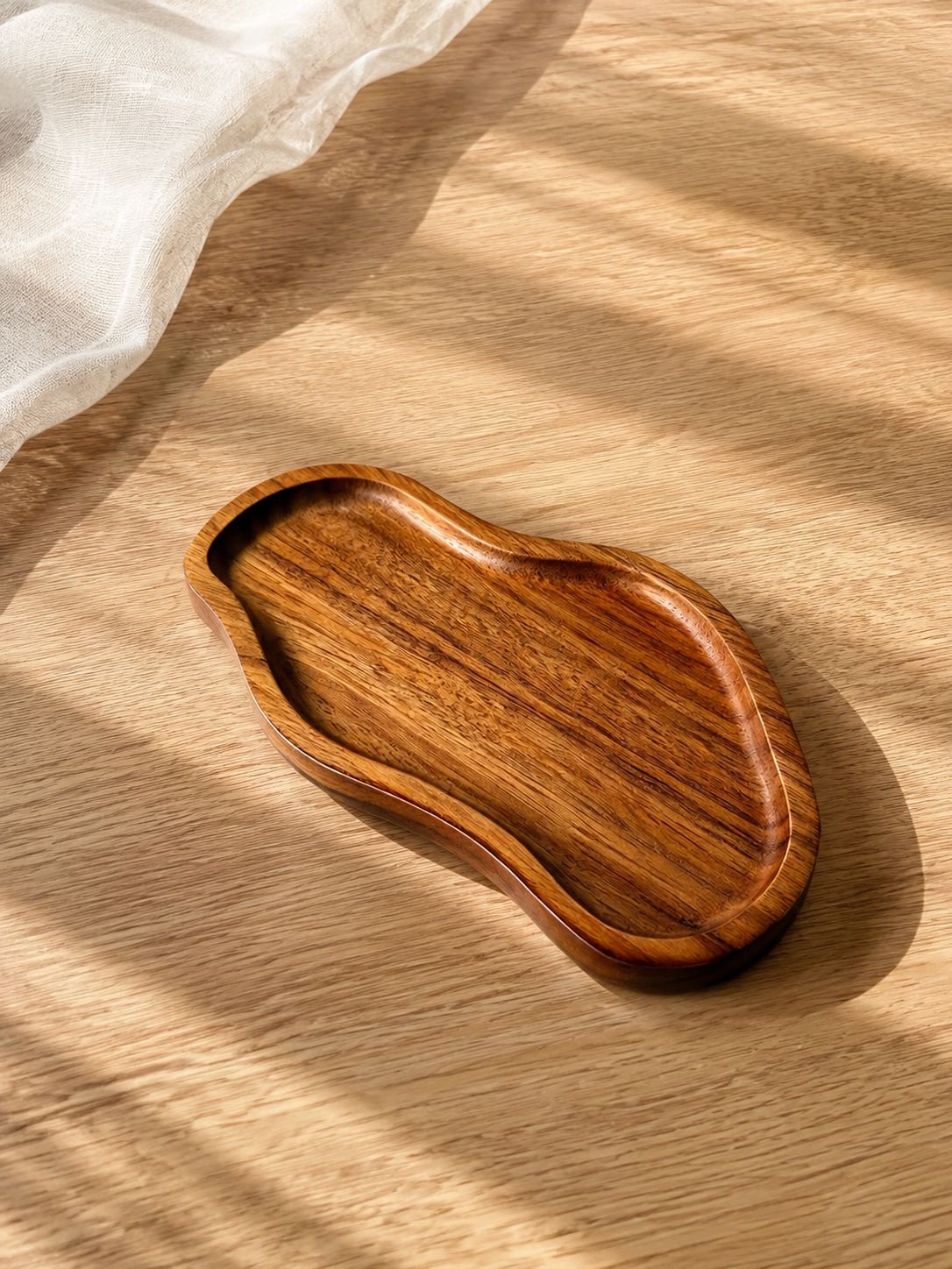 Natural Solid Wood Tray