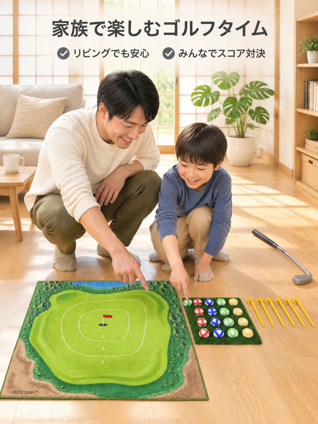 ゴルフゲームセット