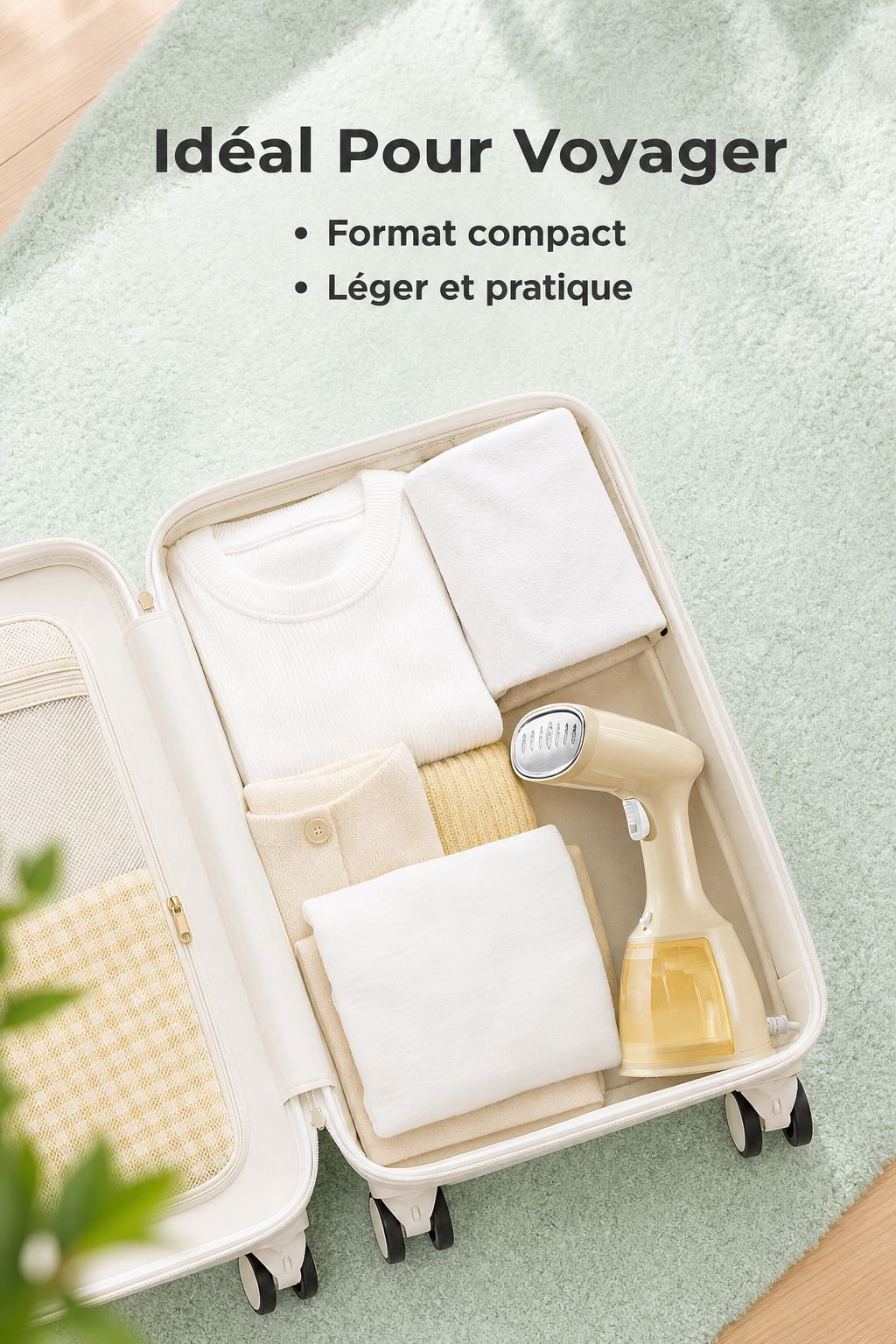 Défroisseur Vapeur Portable à Main