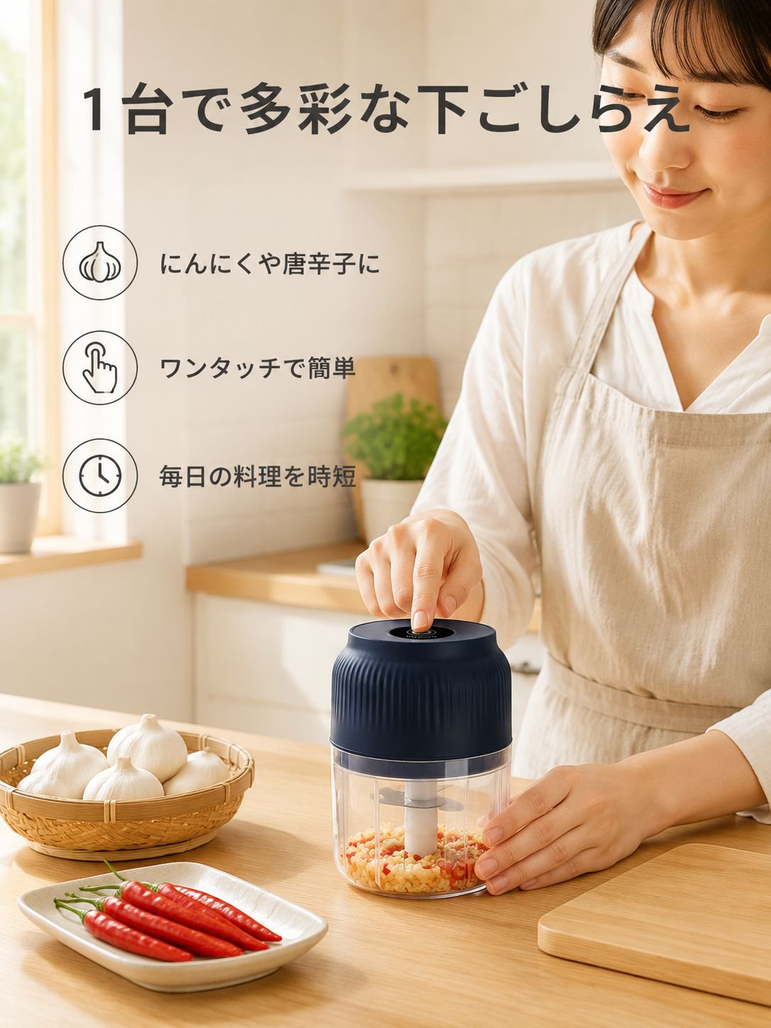 携帯型電動ミートグラインダー