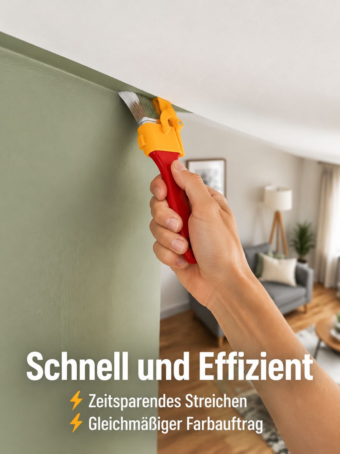 Kantenschneider Pinsel in ergonomischem Design
