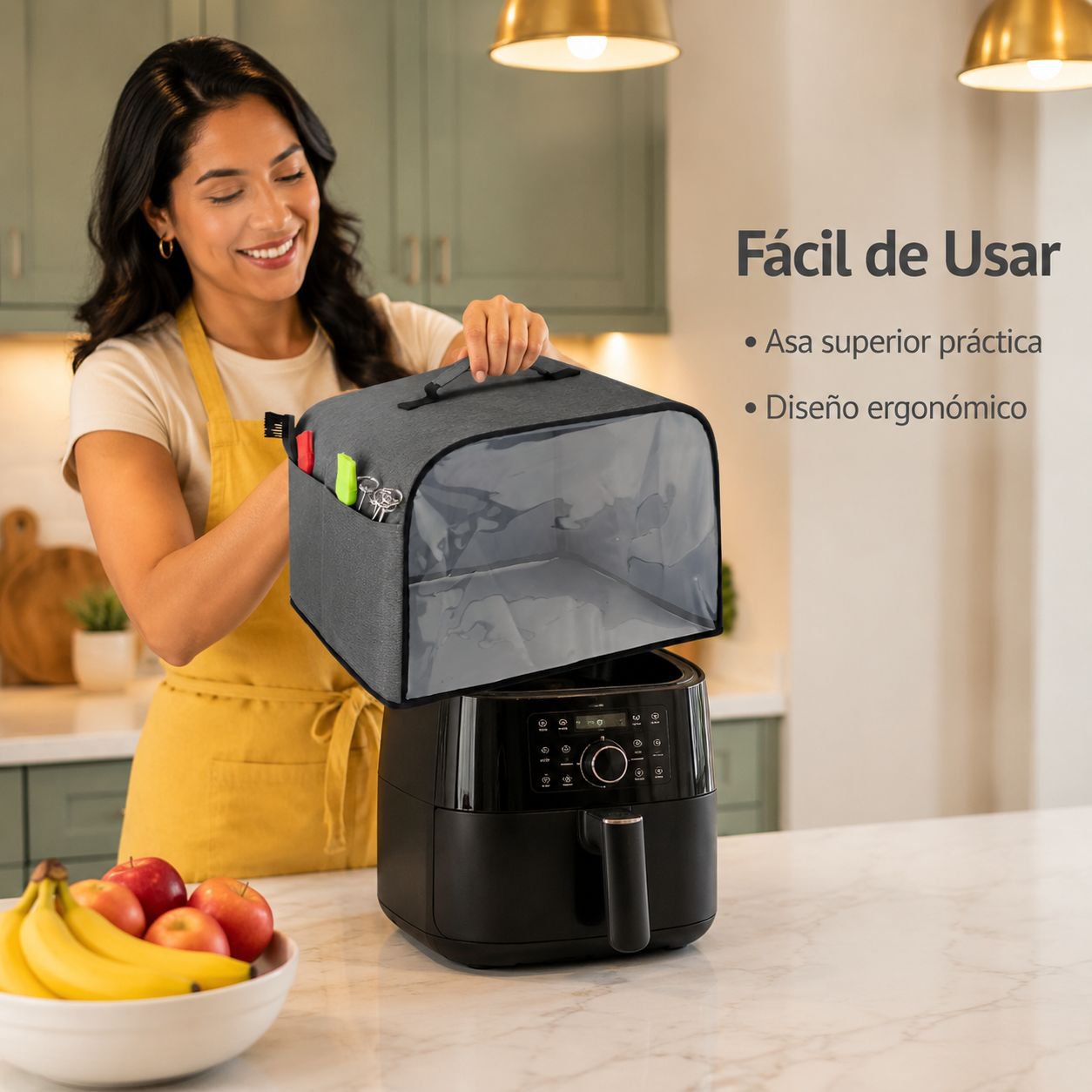 Funda multifuncional impermeable para horno, apta para freidora de aire y tostadora