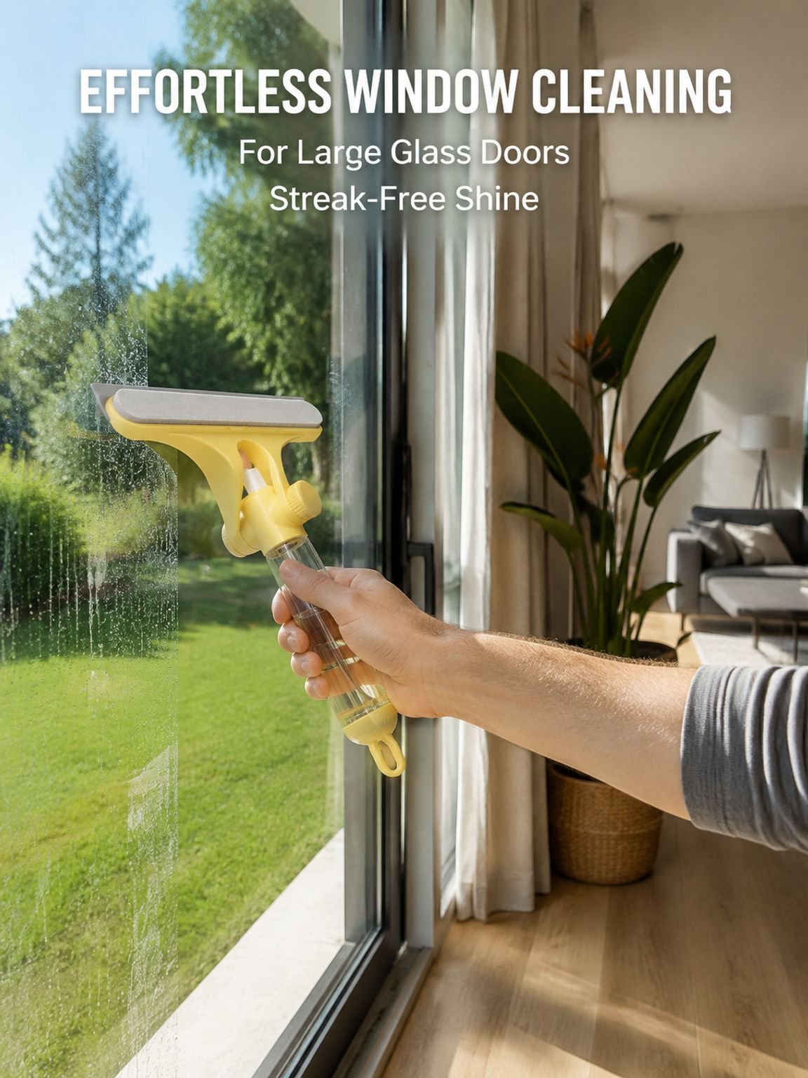 Multi-functional Spray Squeegee Mop