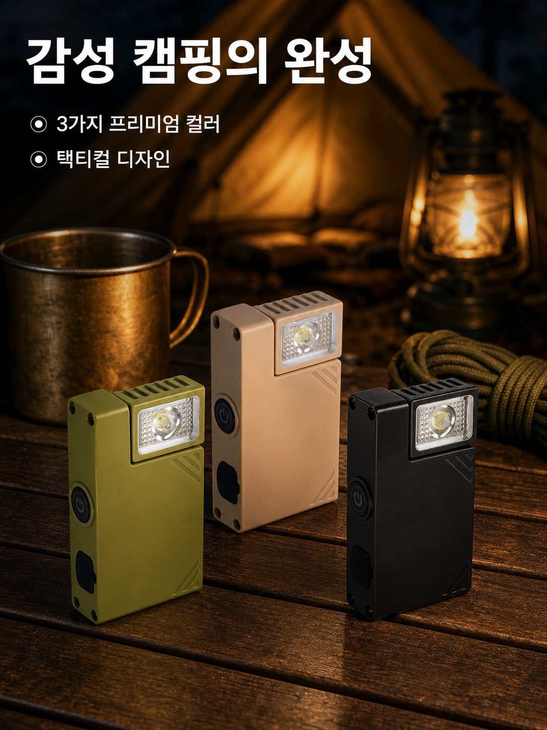 미니 키링 고휘도 휴대용 작업등