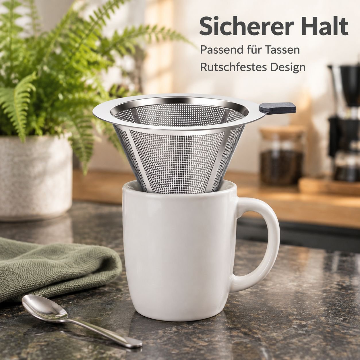 Handfilter Kaffeefilter-Tasse