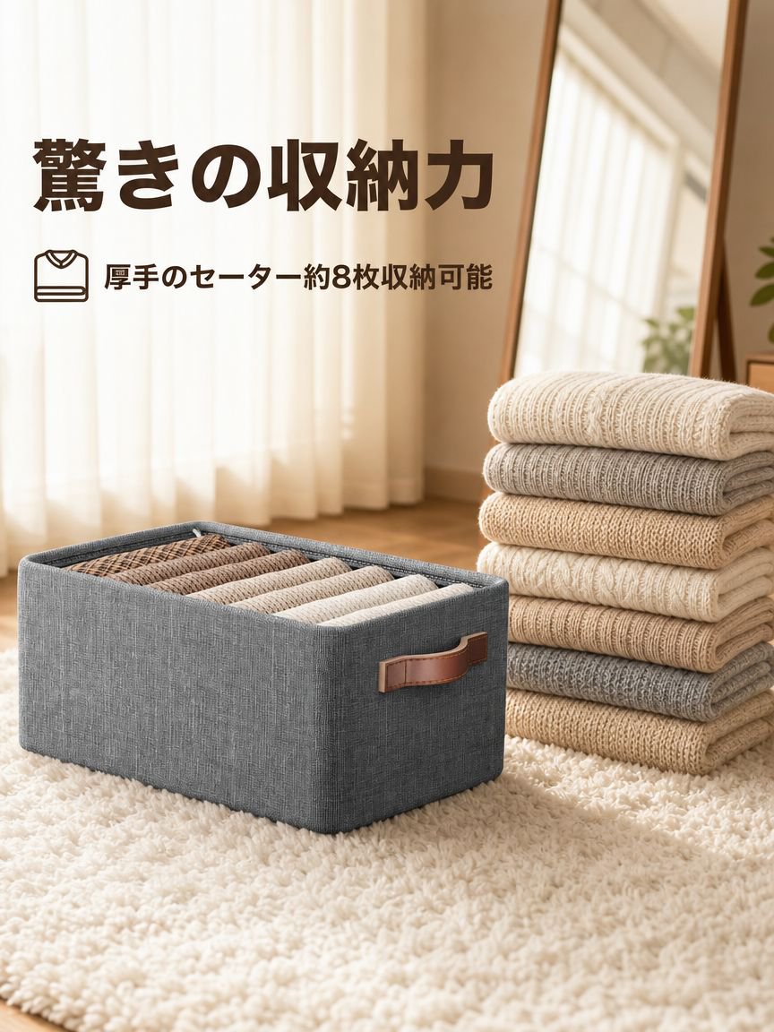 折りたたみ収納ボックス