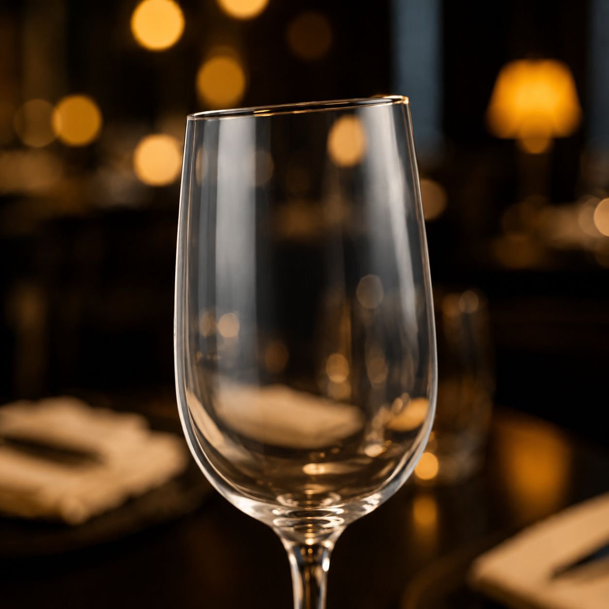 Home Champagne Red Wine Crystal Glass Semi-Circular Stemware Cup Type B