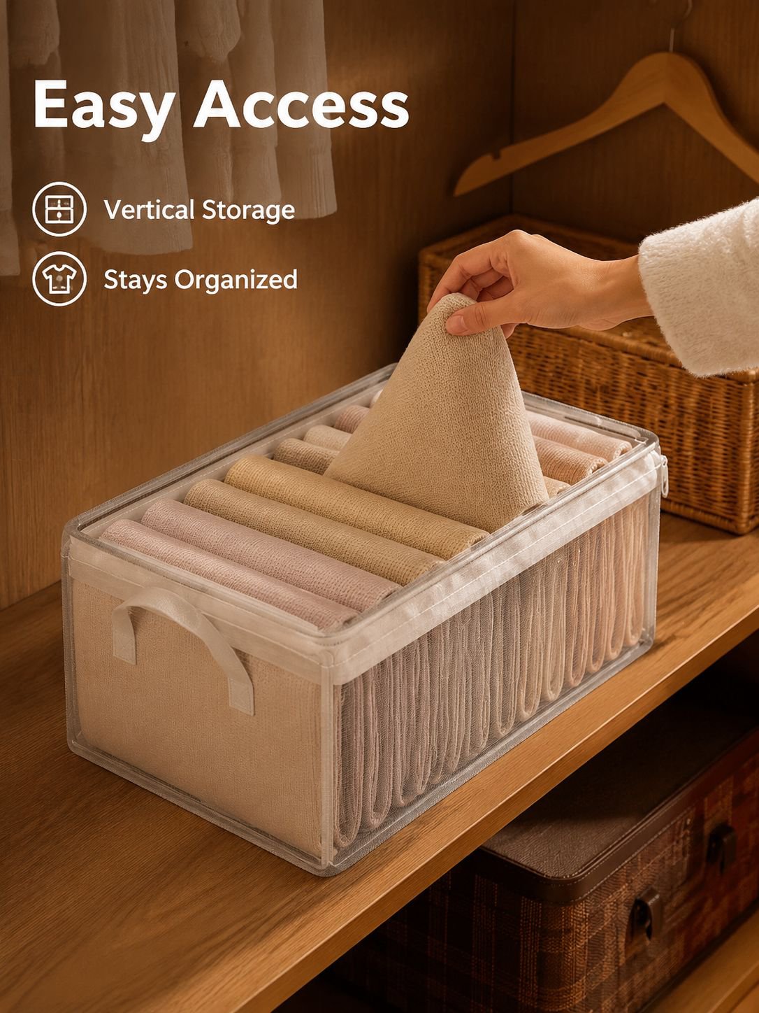 Clothes storage box