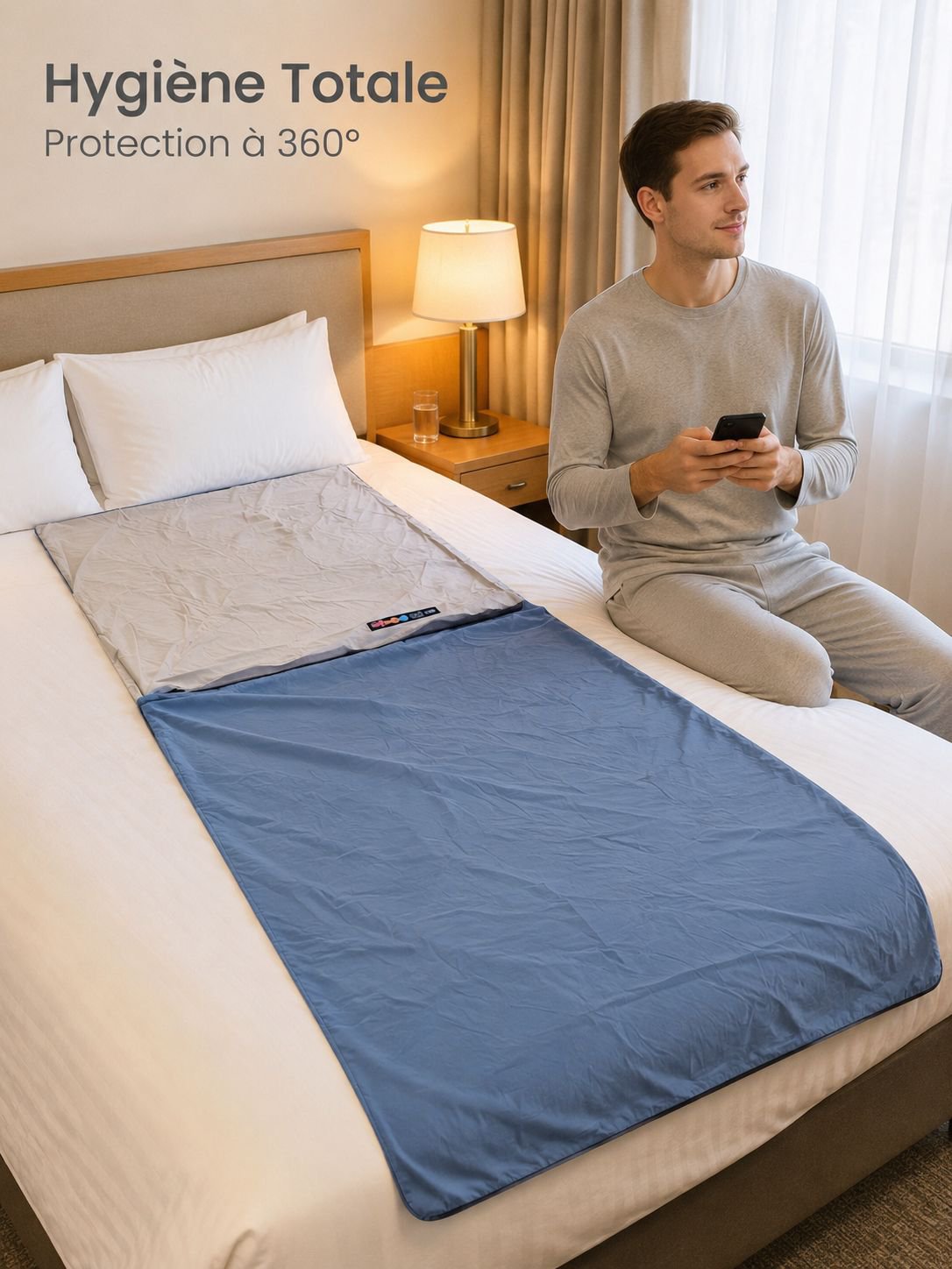 Mini sac de couchage adulte voyage alpinisme camping extérieur duvet coton sale sac de couchage lava